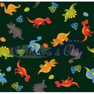 Dinos cor 01 (Preto) 